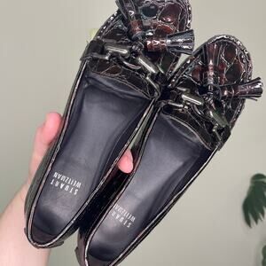Stuart Weitzman tassel loafers, womens size 6